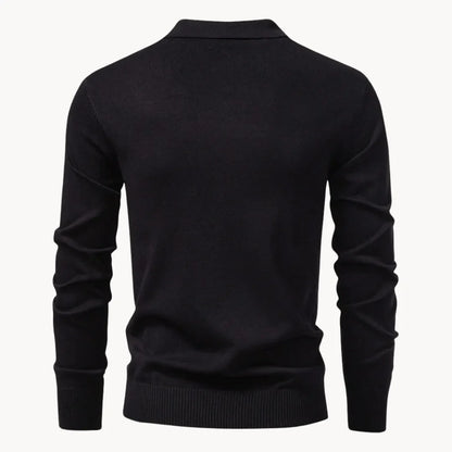 Heren Slim Fit Polo – Met Korte Rits, Geschikt voor Casual en Dagelijks Gebruik