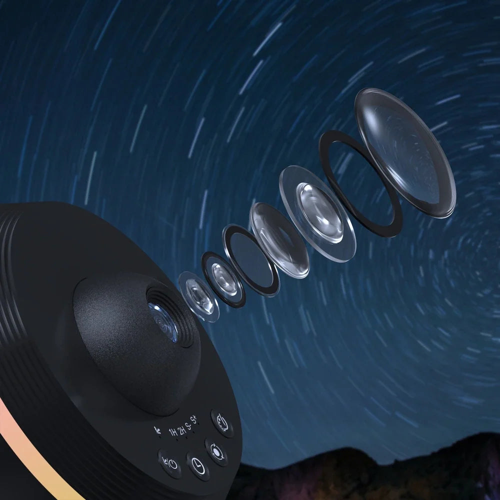 Sterrenprojector Galaxy Light - Nachtlamp met Sterrenmotieven