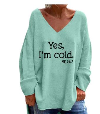 Dames Oversized V-hals Hoodie – Casual trui met capuchon voor dagelijks gebruik
