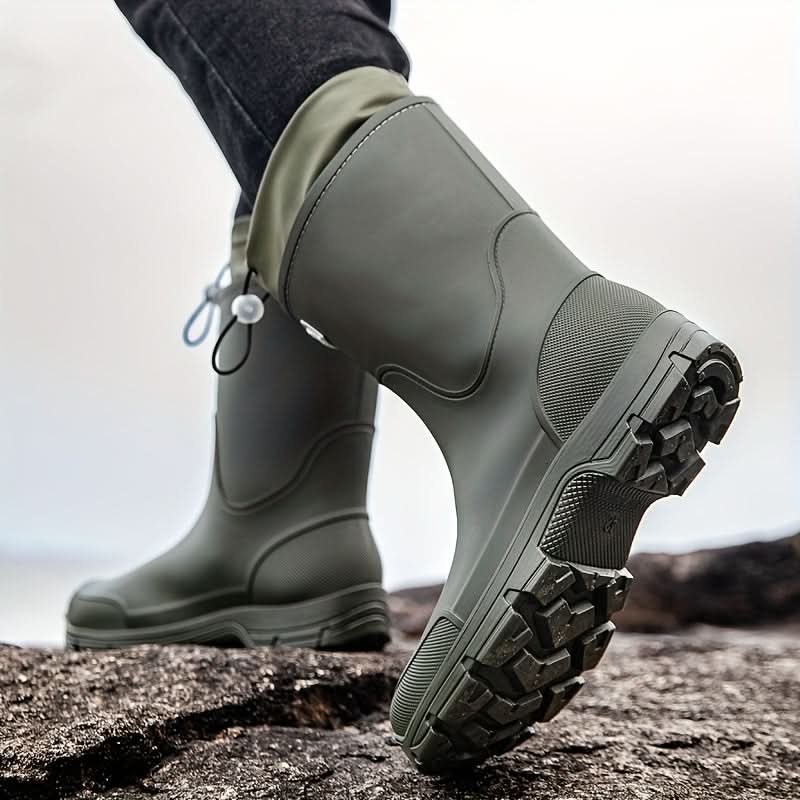 RAINSTEP - Mid-Calf Waterproof Boots with Slip-Resistant Sole 2