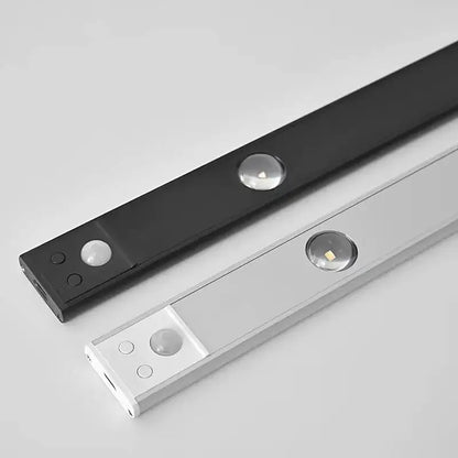 LED Lichtbalk Oplaadbaar met Bewegingssensor – Draadloos Aluminium