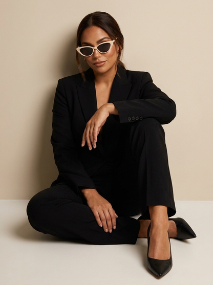 Dames Cat Eye Zonnebril – Retro Stijl, Geschikt voor Zomer en Dagelijks Gebruik