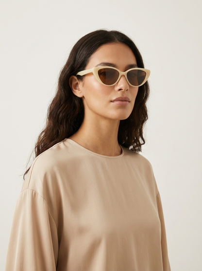 Dames Cat Eye Zonnebril – Retro Stijl, Geschikt voor Zomer en Dagelijks Gebruik