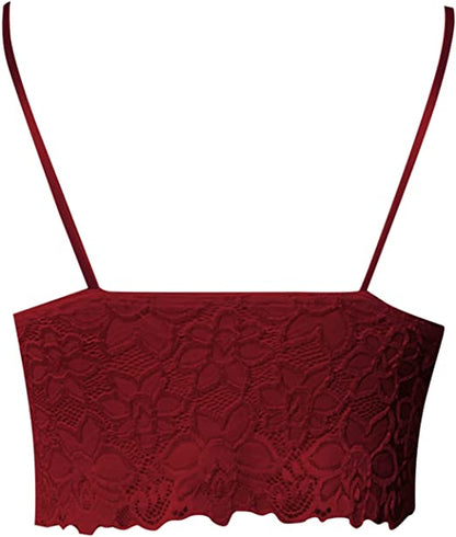 Galia - Verleidelijke Kanten Bralette Crop Top