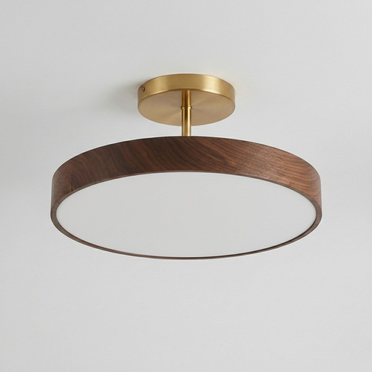 round japanese minimalist ceiling light