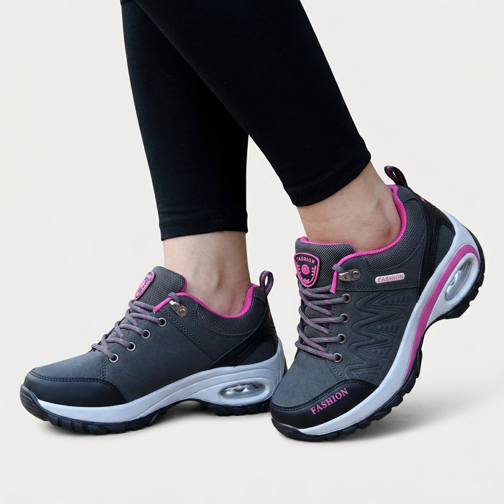 Dames Sneakers Waterdicht - Slip-On met Lage Hak