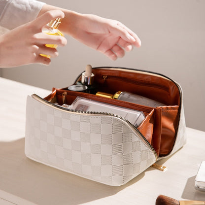 Daleyza - Luxe Geruite Make-up Tas
