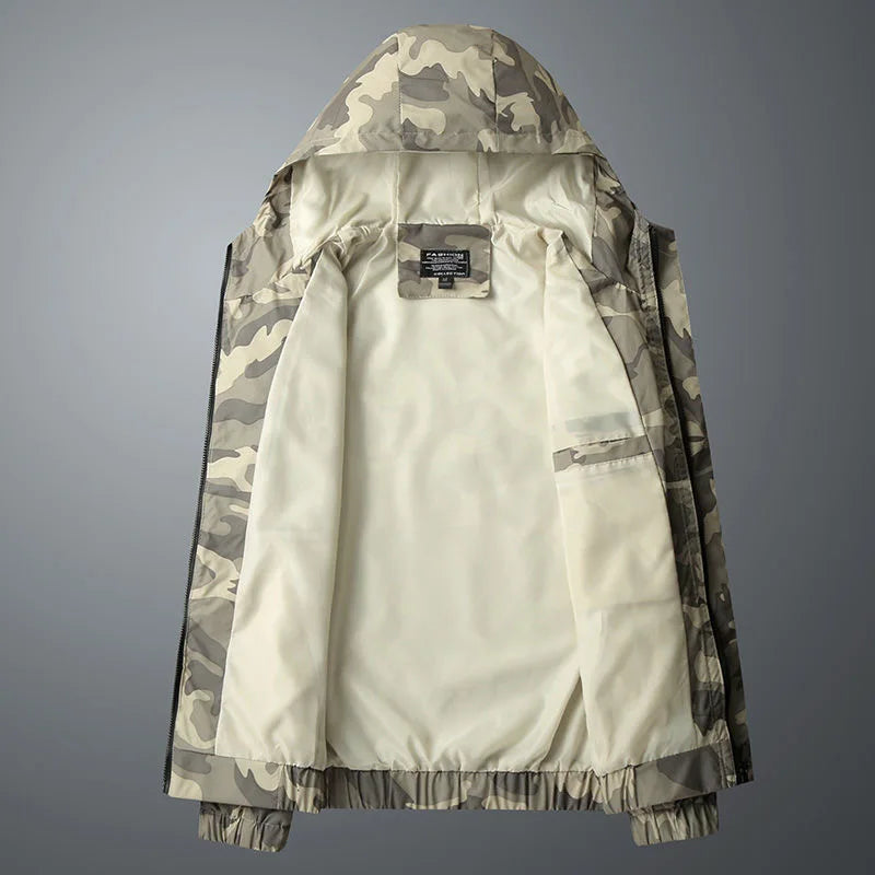 Heren Jack Wind- en Waterbestendig met Capuchon