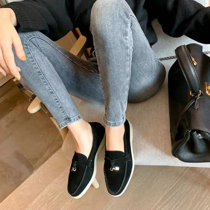 Jasmijn - Comfortabele Loafers met Stijlvol Slotdetail