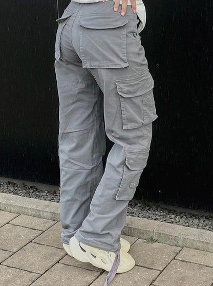 Dames Wide Leg Broek – Loose Fit met Wijde Pijpen, Casual voor Dagelijks Gebruik