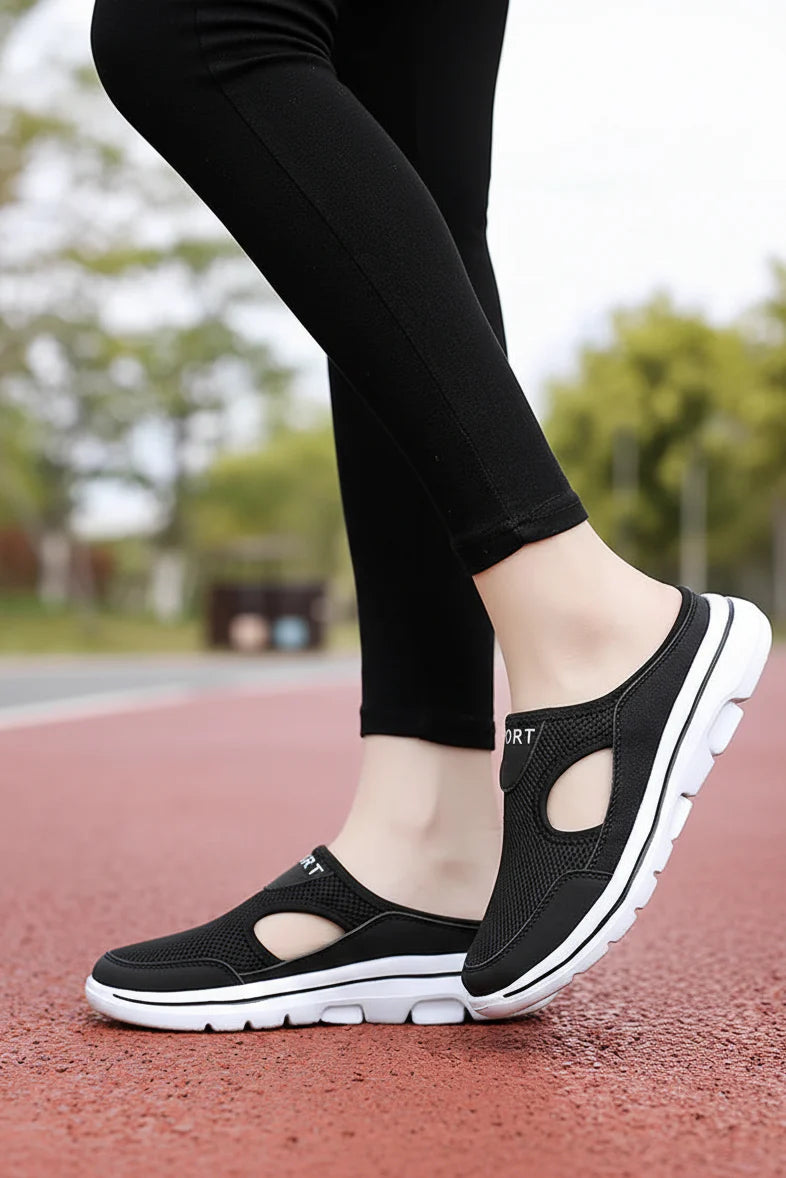 Dames Lichtgewicht Slippers – Orthopedisch met Ademend Ondersteuning