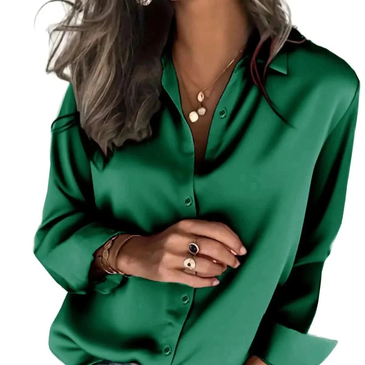 Dames Blouse Relaxed Fit Overhemdblouse