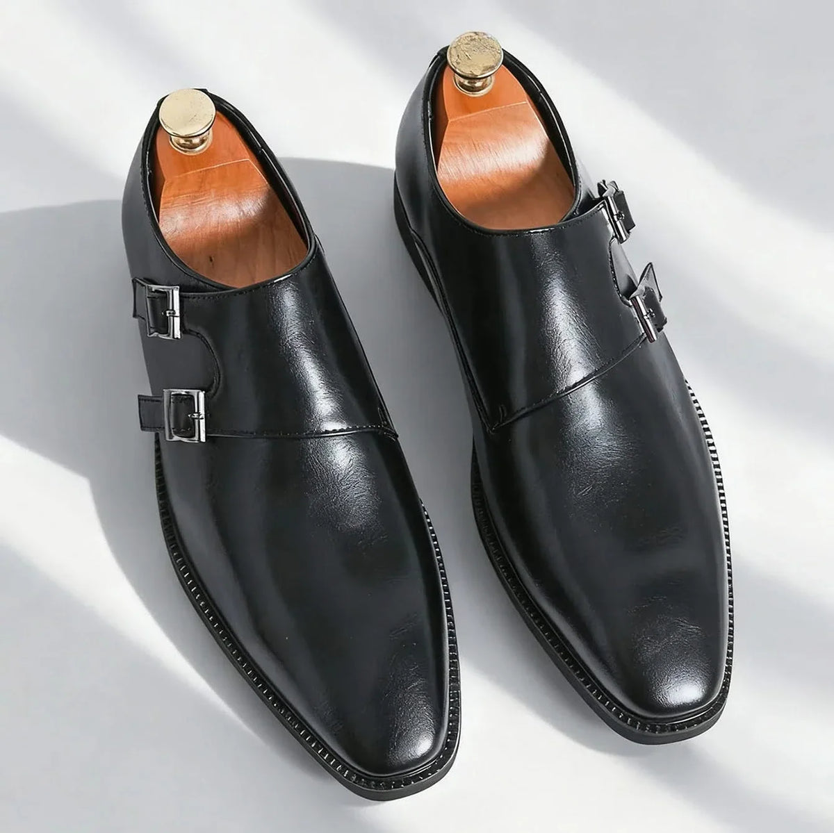 Heren Loafers Leer met Semi-Glanzende Afwerking