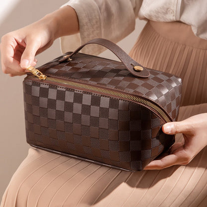 Daleyza - Luxe Geruite Make-up Tas