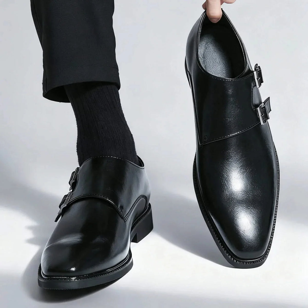 Heren Loafers Leer met Semi-Glanzende Afwerking