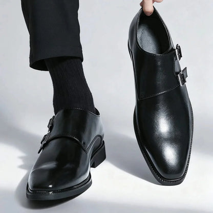 Heren Loafers Leer met Semi-Glanzende Afwerking