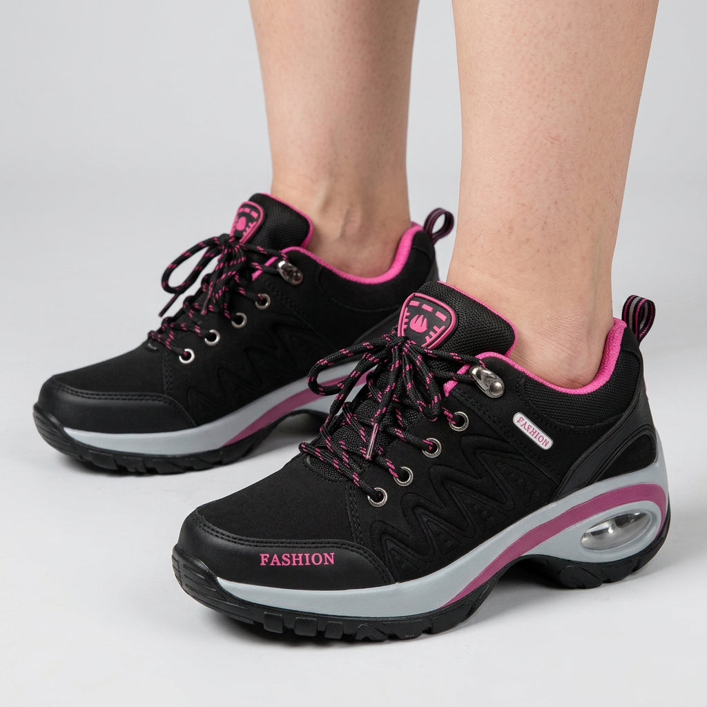 Dames Sneakers Waterdicht - Slip-On met Lage Hak