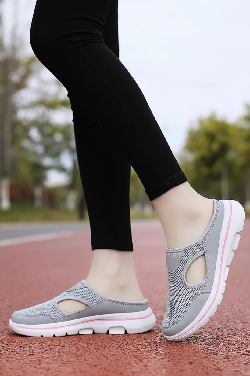 Dames Lichtgewicht Slippers – Orthopedisch met Ademend Ondersteuning