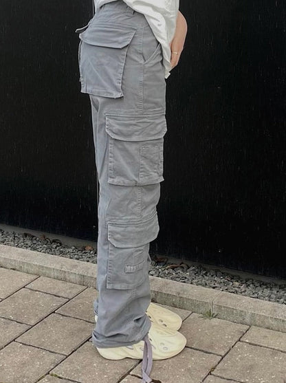 Dames Wide Leg Broek – Loose Fit met Wijde Pijpen, Casual voor Dagelijks Gebruik