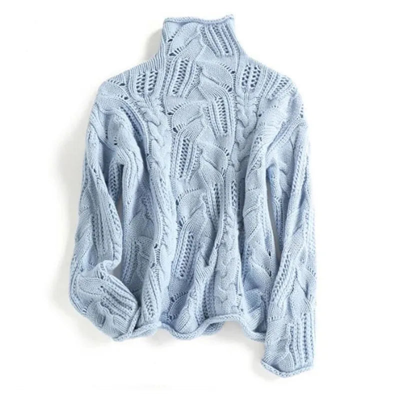 Dames Luxe Trui – Zacht en Warm, Ideaal voor Herfst en Winter