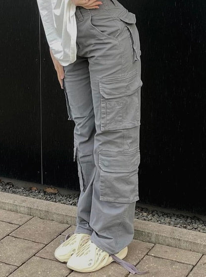 Dames Wide Leg Broek – Loose Fit met Wijde Pijpen, Casual voor Dagelijks Gebruik