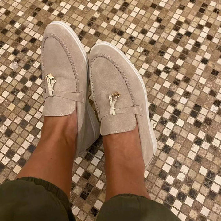 Jasmijn - Comfortabele Loafers met Stijlvol Slotdetail