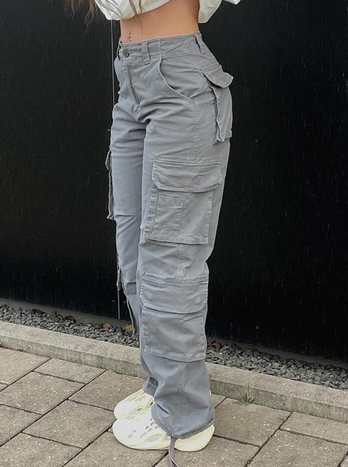 Dames Wide Leg Broek – Loose Fit met Wijde Pijpen, Casual voor Dagelijks Gebruik