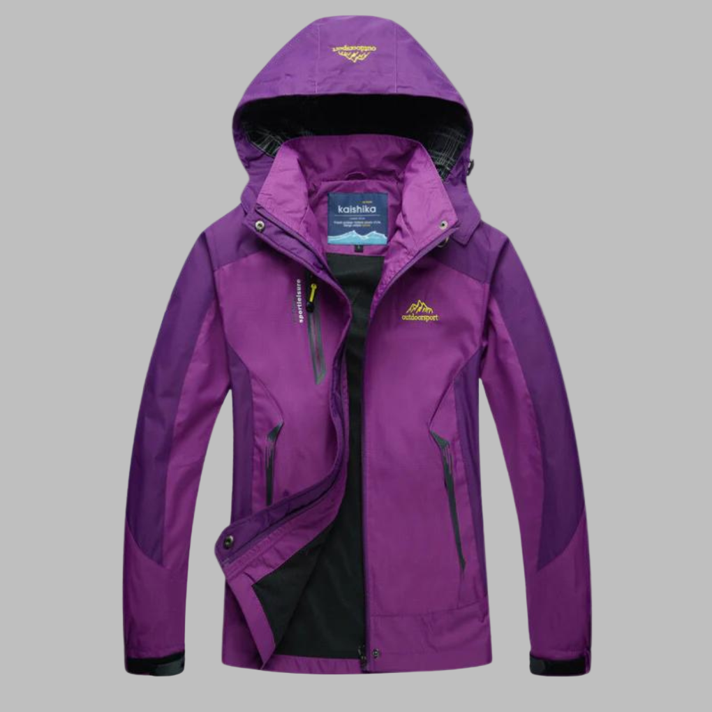 Dames Regenjas met Capuchon – Waterdichte Outdoor Jas