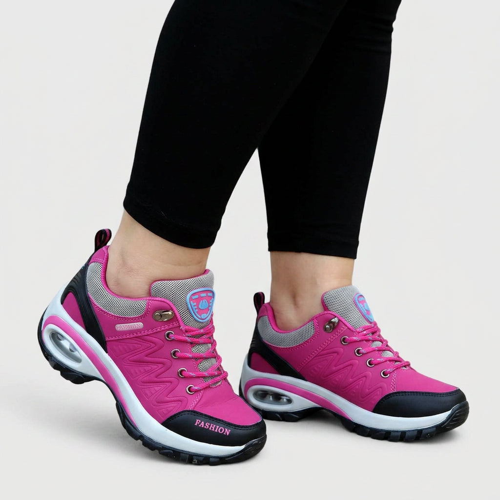 Dames Sneakers Waterdicht - Slip-On met Lage Hak