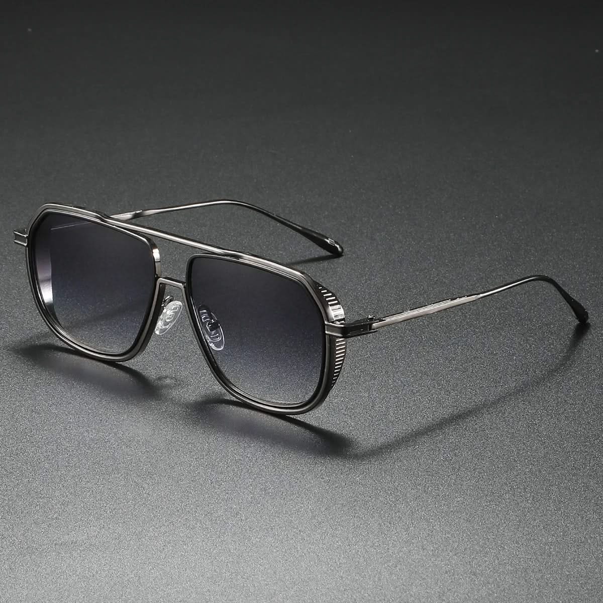 Dames Aviator Zonnebril Metalen Montuur met UV-Bescherming