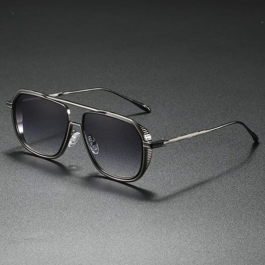 Dames Aviator Zonnebril Metalen Montuur met UV-Bescherming