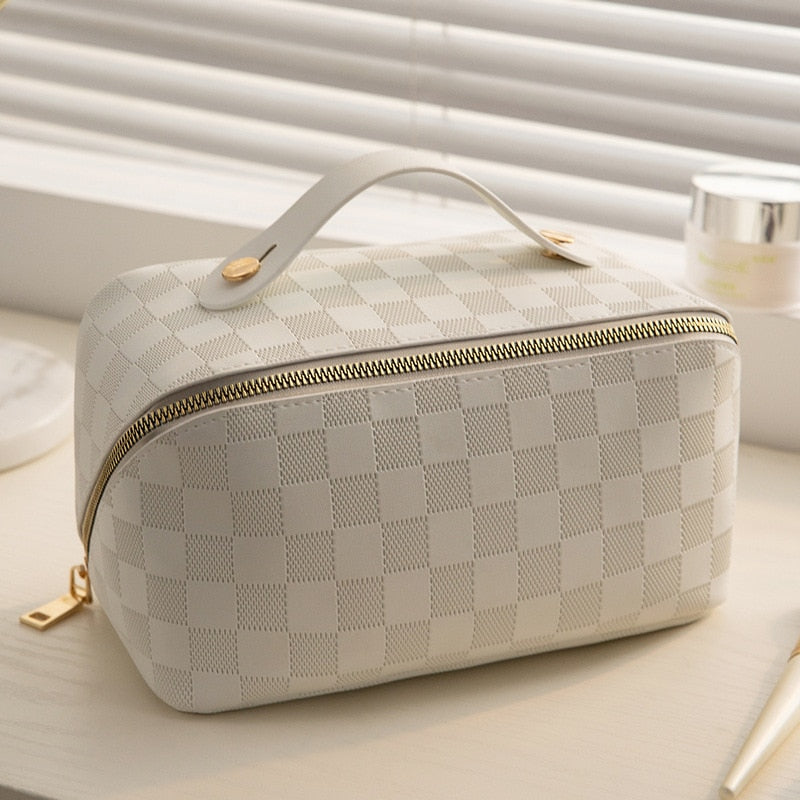 Daleyza - Luxe Geruite Make-up Tas