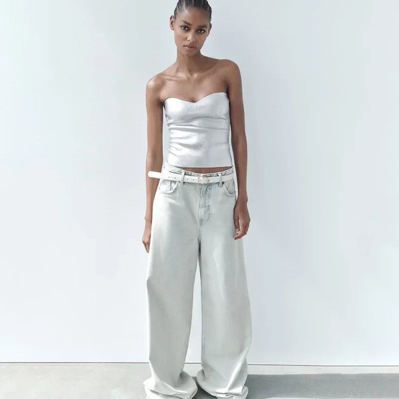 Dames Effen Top – Comfortabel, Casual en Veelzijdig