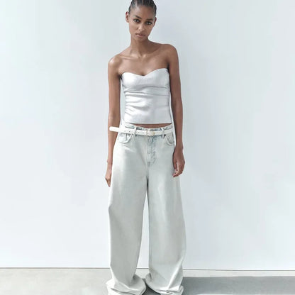 Dames Effen Top – Comfortabel, Casual en Veelzijdig