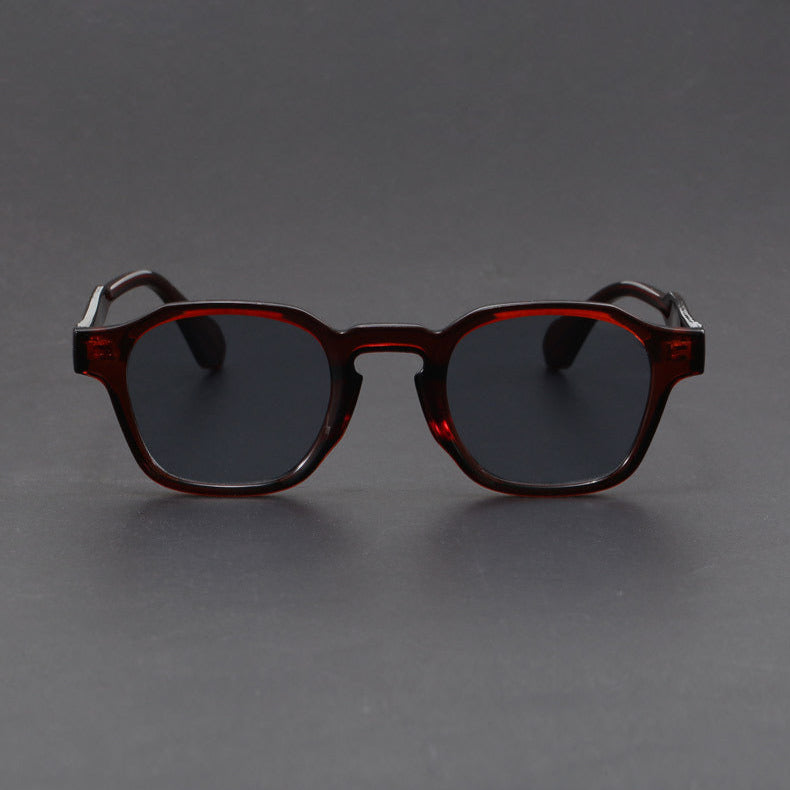 Vierkante Zonnebril Retro Design - Polycarbonaat Montuur