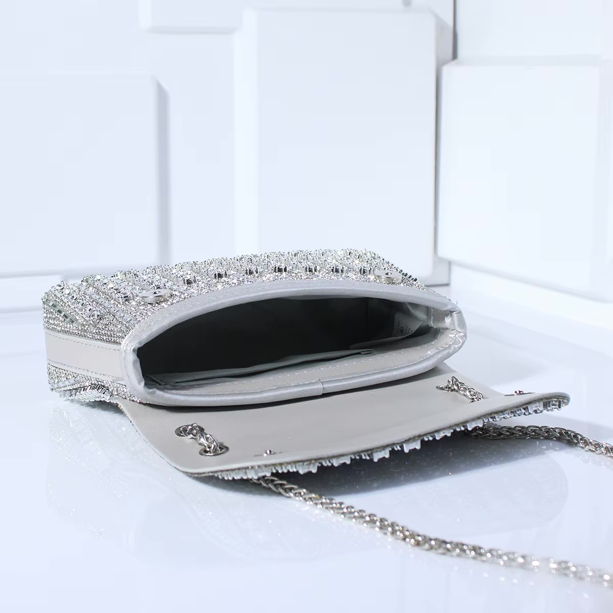 Dames Mini Tas – Effen, Geschikt voor Casual en Avondkleding