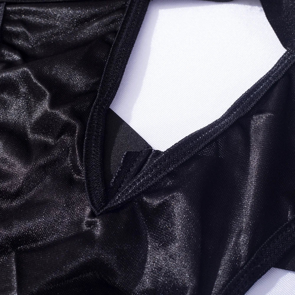 Dames Body met Cut-outs en String-Snit