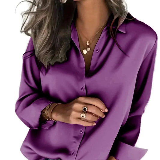 Dames Blouse Relaxed Fit Overhemdblouse