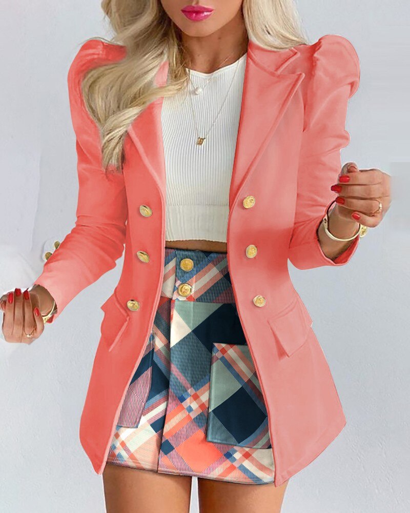 Luna - Stijlvolle 2-Delige Set | Blazer en Rok