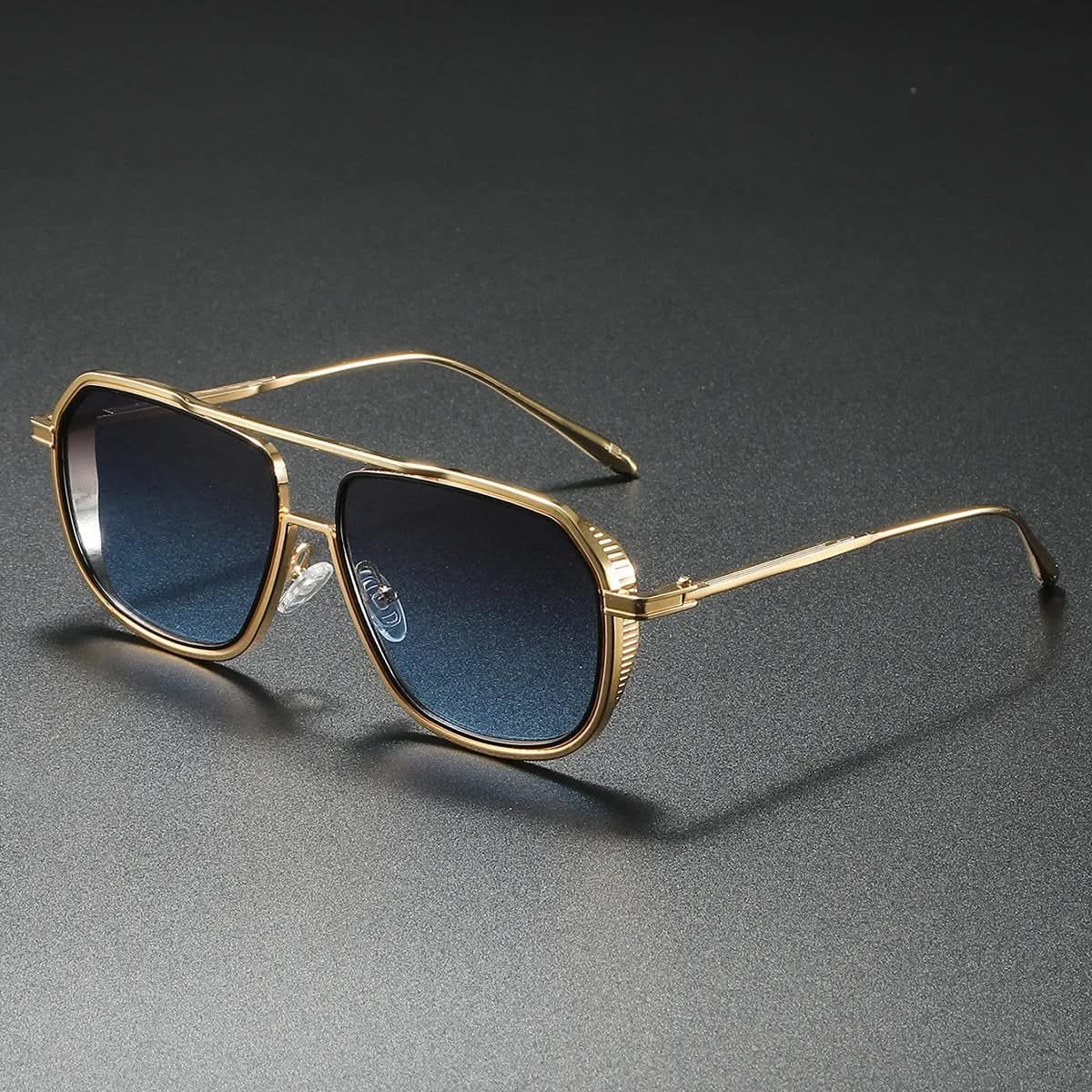 Dames Aviator Zonnebril Metalen Montuur met UV-Bescherming