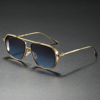 Dames Aviator Zonnebril Metalen Montuur met UV-Bescherming