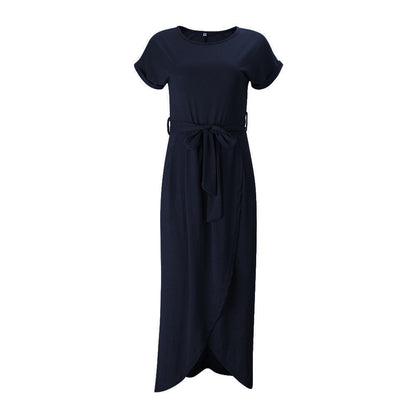 Nina - Stijlvolle Maxi Jurk met Split