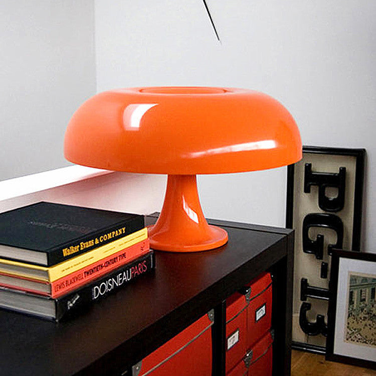 Tafellamp Paddenstoel Scandinavisch Design - Opaal Kap