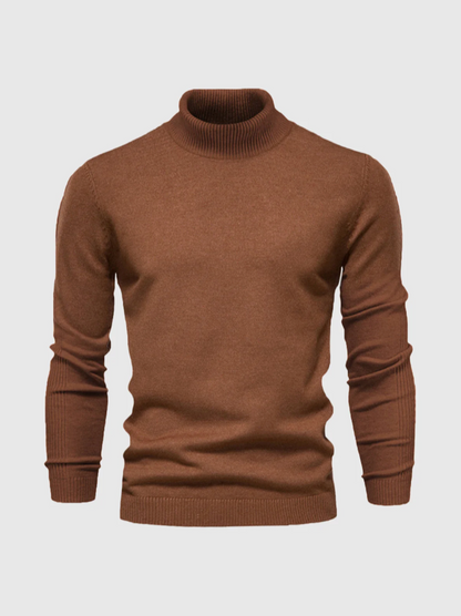 Heren Coltrui Fijngebreid – Zachte Gebreide Pullover
