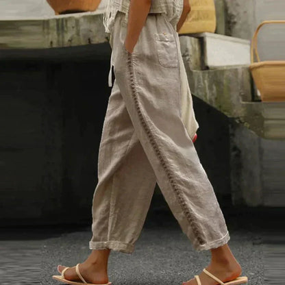 Maelis - Linnen Broek