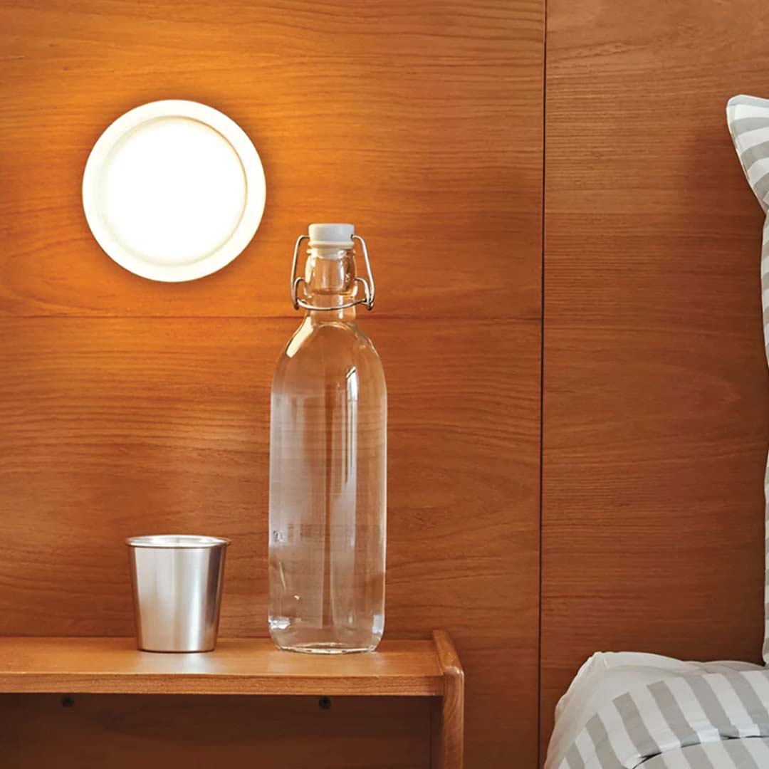 Wandlamp LED Acryl en Aluminium - Montage Wand of Plafond