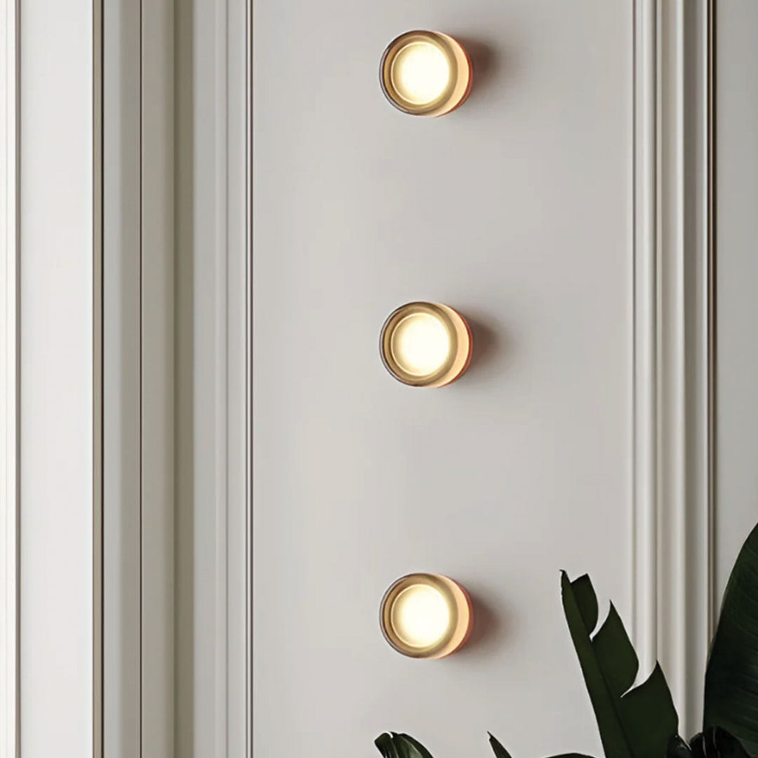 Wandlamp LED Acryl en Aluminium - Montage Wand of Plafond