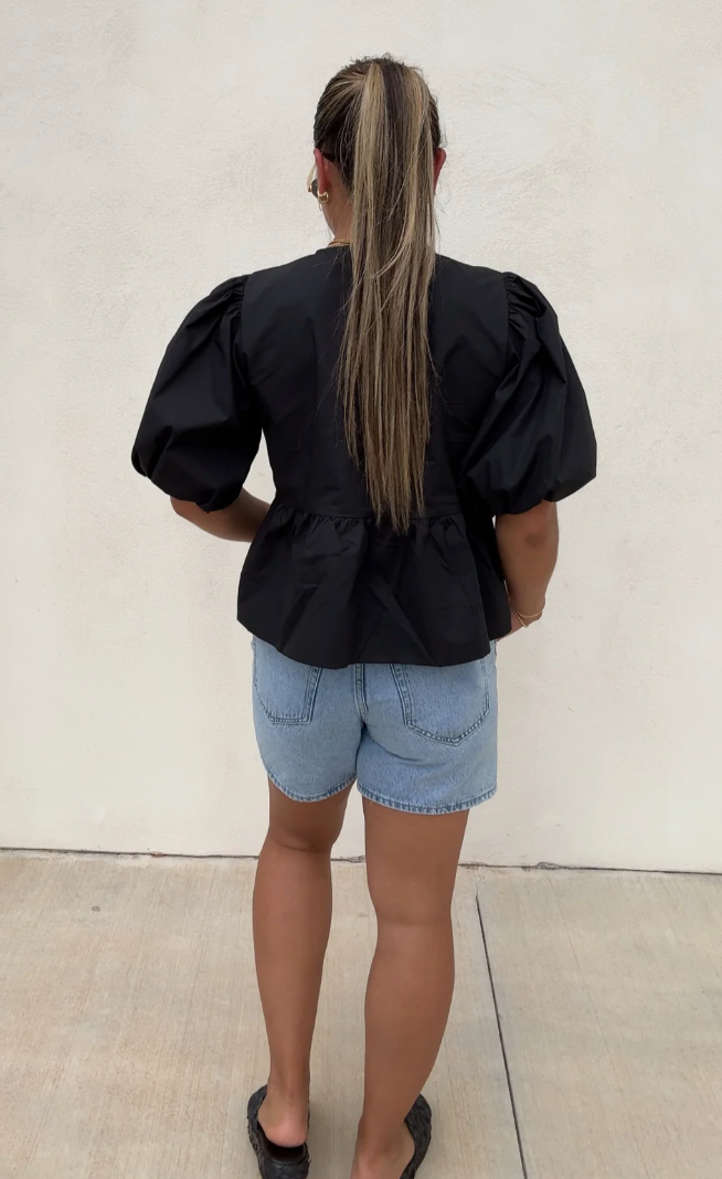 Gisou - Trendy Pofmouw Top