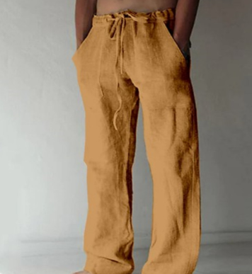 Heren Slim Fit Broek – Casual voor Dagelijks Gebruik, Met Elastische Taille