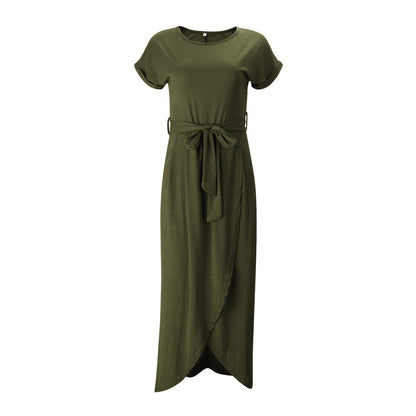 Nina - Stijlvolle Maxi Jurk met Split